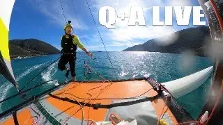 Getting more comfortable in stronger wind/higher speed: Q+A Live
