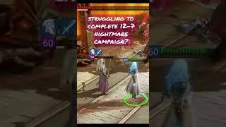 Raid Shadow Legends Nightmare Campaign 12-7, full video link below 