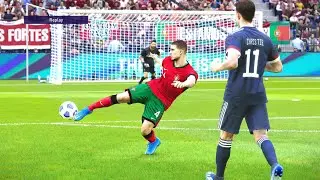 Escócia Vs Portugal | Liga Das Nações 2024 | PS5 | PES2021