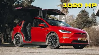 2022 Model X Plaid 1020 HP - POV Drive on Road