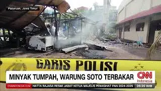 Minyak Tumpah, Warung Soto Terbakar | REDAKSI PAGI (24/08/24)