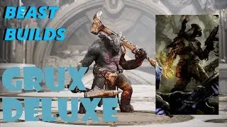 Paragon v42 Beast Builds - Grux The Space Dino Deluxe (Bruiser Grux Deck)