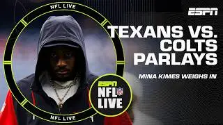 PLAYER PROPS: Stefon Diggs OVER 5 receptions in his Texans debut? 👀 | NFL Live