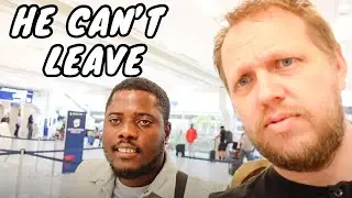 They WON'T let him LEAVE America!!!
