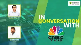 Interaction with CNBC TV18 #happiestminds #mediainteraction