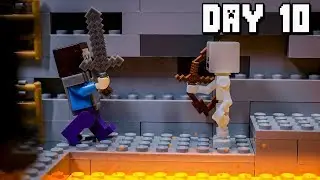 LEGO Minecraft Survival Day 10 (Stop Motion Animation)