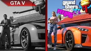 THE BIG COMPARISON | GTA V vs. GTA VI FEELING MODS | PC | ULTRA