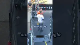 😬They ruined his race