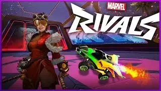 Marvel Rivals but it's Rocket League?