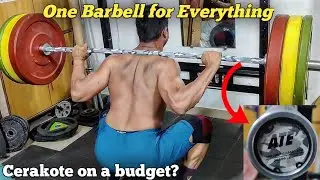Best Cerakote Barbell | Forget Rust | ATE Arctic Camo Barbell