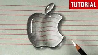 How to Draw a 3D Water Drop 