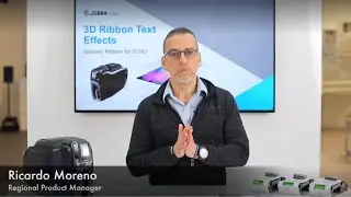 3-Dimensional Specialty Ribbon for the ZC350 Card Printer | Zebra