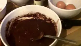 Flourless chocolate brownies part 3/4
