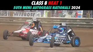 2024 Mens National Autograss Championships, Class 8 Heat 1 (ALL RACES) Yorkshire Dales