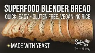 Gluten Free Superfood Bread Recipe | Easy & Nutrient-Packed #superfood #glutenfreebread