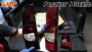 #projectmuerto Silverado Dark Tail lights swap