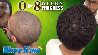 How To Get 720 Waves: Started From The Scalp (Time Lapse with Progress)!