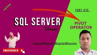 PIVOT OPERATOR|| MS SQL SERVER BANGLA TUTORIAL SERIES || PART-12