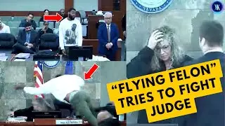 He disagreed with judge's ruling, so he tried to duel her