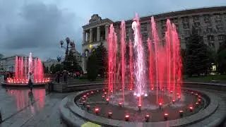 Музыкальные фонтаны Киев 2021