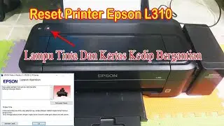 How to Reset an Epson L310 Printer: The Paper and Ink Lights Flash Alternately
