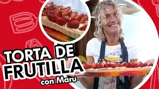TORTA DE FRUTILLA CON MARU