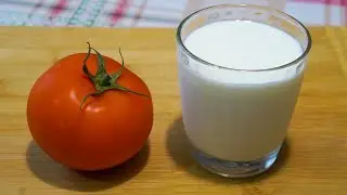 Стакан КЕФИРА и ПОМИДОР! Мой секретный рецепт, который я уже готовлю много лет вместо пирожков.