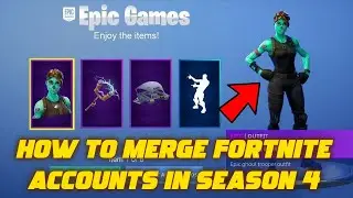 HOW TO MERGE FORTNITE ACCOUNTS IN CHAPTER 2 SEASON 4! (UPDATED)