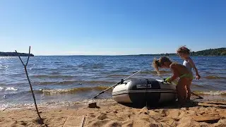 Небольшой отдых в будний день. Рузское водохранилище 2021 | RaspizdayFamily