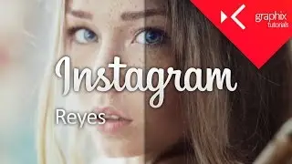 How To Make a Instagram Reyes Filter Effect - Adobe Photoshop CC 2015 Tutorial - GraphixTV