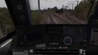 Train simulator 2014 Coatbridge - Carstairs (Class 92)
