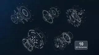 Sci fi Interface HUD Package | After Effects template