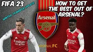 *WINTERTRANSFER UPDATE* FIFA 23 - BEST ARSENAL Formation, Tactics and Instructions