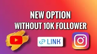 How To Add Link On Instagram Story without 10k followers