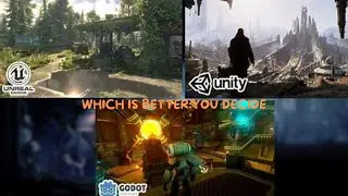 Unity, Unreal, and Godot What's the Difference
