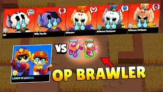 DOUBLE TROUBLE! LARRY & LAWRIE IS TOO OP 🔥 Brawl Stars 2023 Funny Moments, Wins, Fails ep.1315