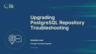 STT - Upgrading PostgreSQL Repository Troubleshooting