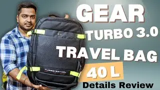 Best Travel Backpack Under 1000/- 🔥 Gear Turbo 45 Backpack Review