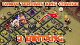 COMBO TERBARU COC KING CHARGE | STRATEGI COC TH 9 WAR LAVALOON
