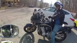 2025 év első motorozása | FZ6N | FZS1000