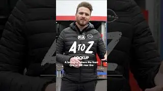 A to Z - ‘Lockup’ With Formula E Driver, Oliver Rowland. 📝