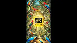 Birds That Inspire Awe: From Songbirds to Raptors 8K ULTRA HD