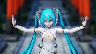 [MMD]トキヲ・ファンカ / Tokio Funka [TDA China Dress Miku Canary] - FHD 60FPS - Raycast Shader