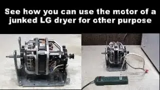 LG dryer not running - The motor