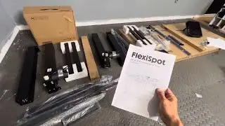 Whoa.... @flexispotus sent me an INSANE adjustable height Standing desk, for the Studio