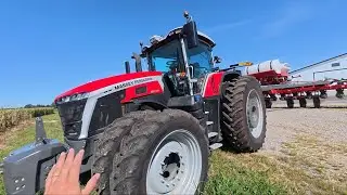 Massey Ferguson 9S.425 & Massey Ferguson corn planter review 