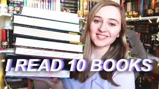 I read 10 books in March ☁️ a trash read & bloody fantastic reads (emphasis on bloody)