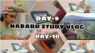 NABARD study vlog | Day-9 and day 10 | 30 day study challenge 📚