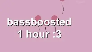 i`m sad - eli. @BASSBOOSTED 1 HOUR