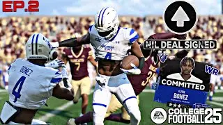 Road To Glory Ep.2 🌟| AiJon Bonez “Shiftiest” Wr In College Football 25🥇| #1 UNDERDOG FRESHMAN🗣️